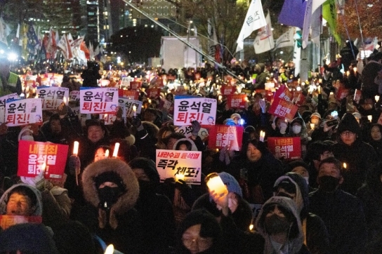 주한 중국대사관, 한국 거주 자국민에 정치 집회 참석 자제 당부