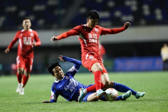 연변룡정, 스자좡궁푸에 0-2 완패…개막 4연속 무승 부진 지속