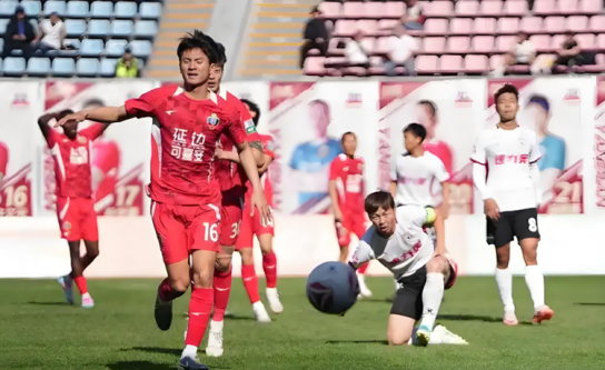 연변 룽딩, 산시 연합에 2-0 완승...4경기 연속 무패 질주